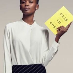 Elegant Women's Blouse - White